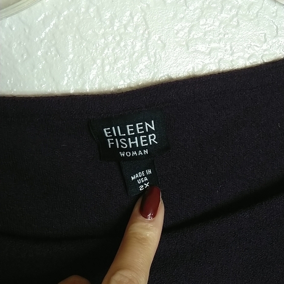 Eileen Fisher ULTRAFINE MERINO SHELL sleeveless WOOL top sz 2XL - Picture 5 of 8